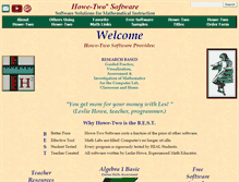 Tablet Screenshot of howe-two.com